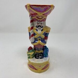 Christopher Radko Nutcracker Dandy Taper 7" Candleholder 2003